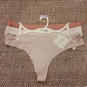 Tranquil‎ & True Lace Back Panties 3 Pairs New With Tags